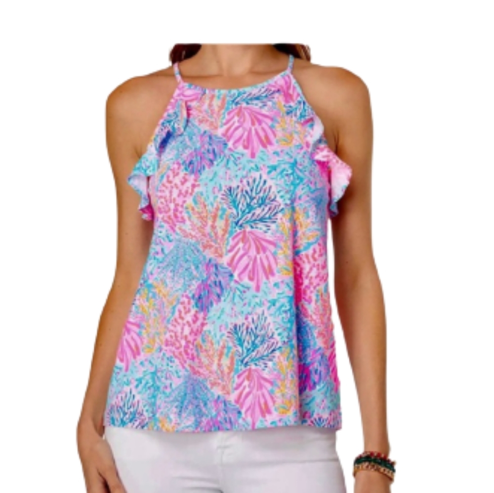 Lilly Pulitzer Billie tank top splashdance
